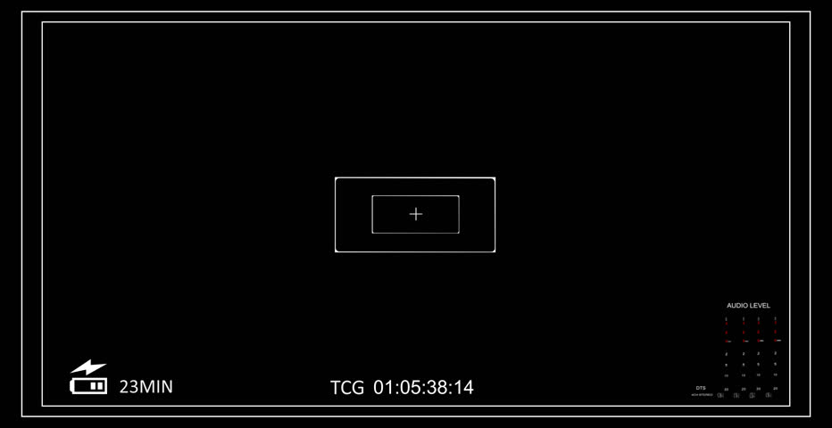 Camera Viewfinder Computer Generated Recording Camera Viewfinder With ...