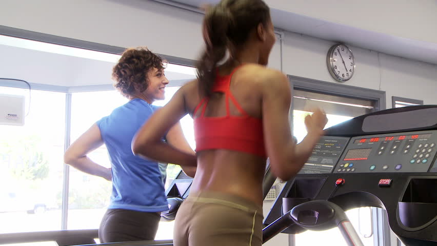 Image result for women exercising on a treadmill