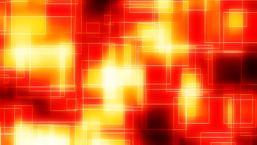 Orange Motion Background With Animated Squares. Stock Footage Video ...