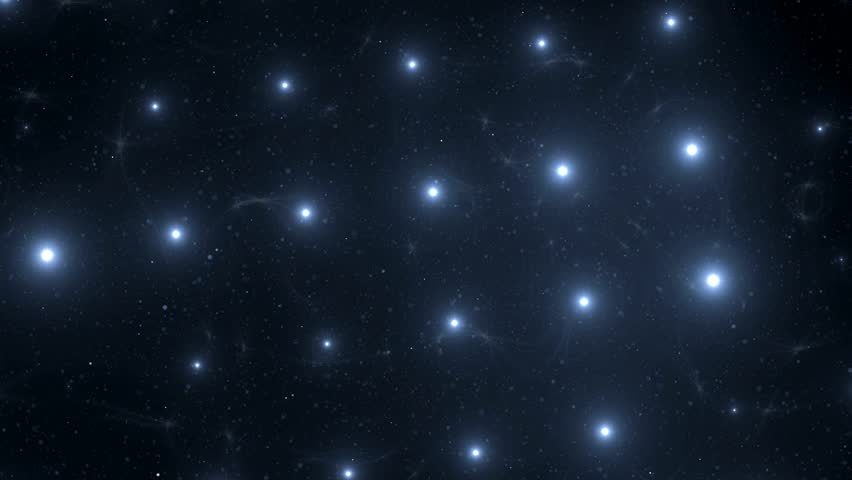 Space Background Video - Traveling Trough A Dark And Beautiful Universe