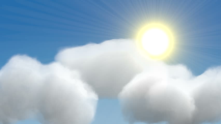 Animation of a Sunny Day Stock Footage Video (100% Royalty-free ...