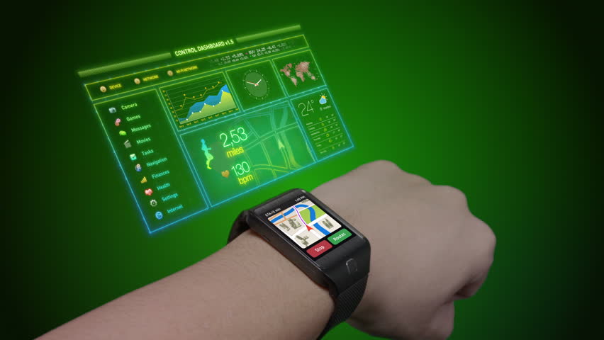 hologram smartwatch