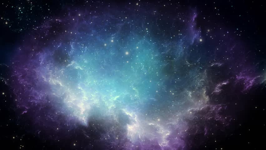 Cosmic Space & Stars Background Texture - Moving Particles 2 Stock ...